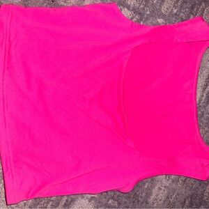 SHEIN Hot Pink Crop Top